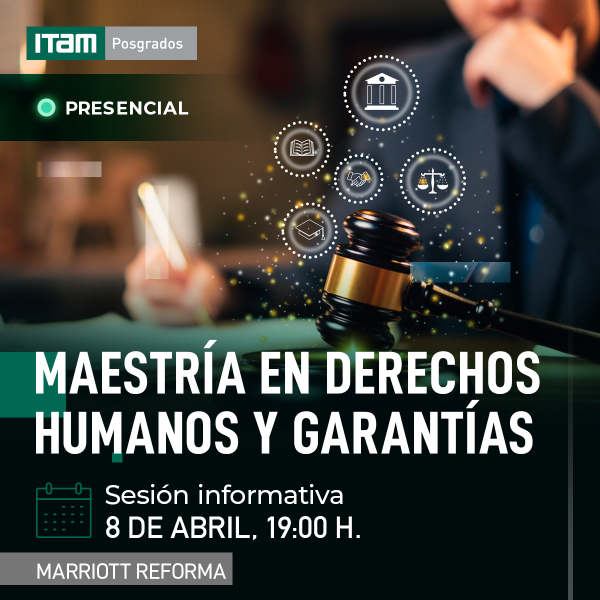 Sesión informativa presencial de la Maestría en Derechos Humanos y Garantías